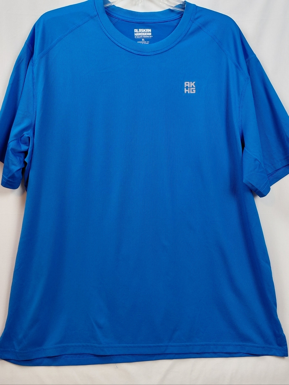 Alaskan Hardgear Technical T Shirt Men's Size X Large Bright Blue Outdoor